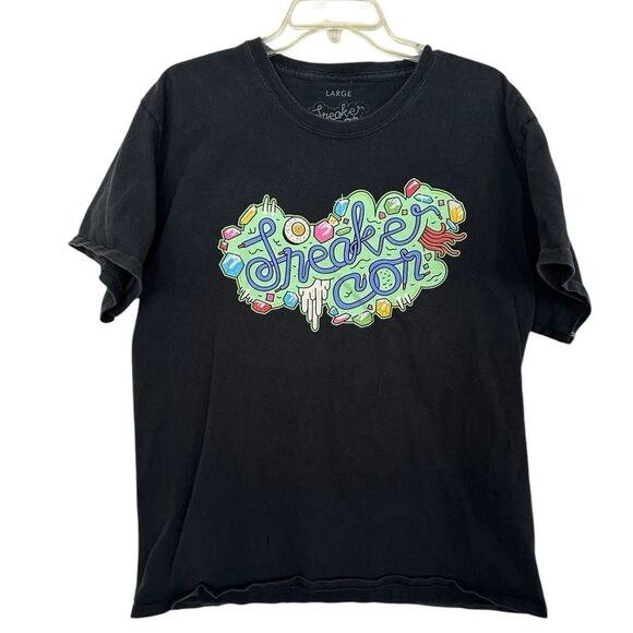 Sneaker Con T-Shirt Size Large "The Greatest Sneaker Show On Earth" - Picture 1 of 9